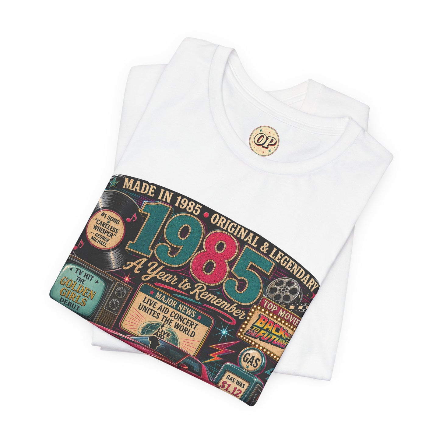 1985 Classic Muscle Car T-Shirt | Born in 1985 Birthday Gift | 41st Birthday Tee for Men & Women