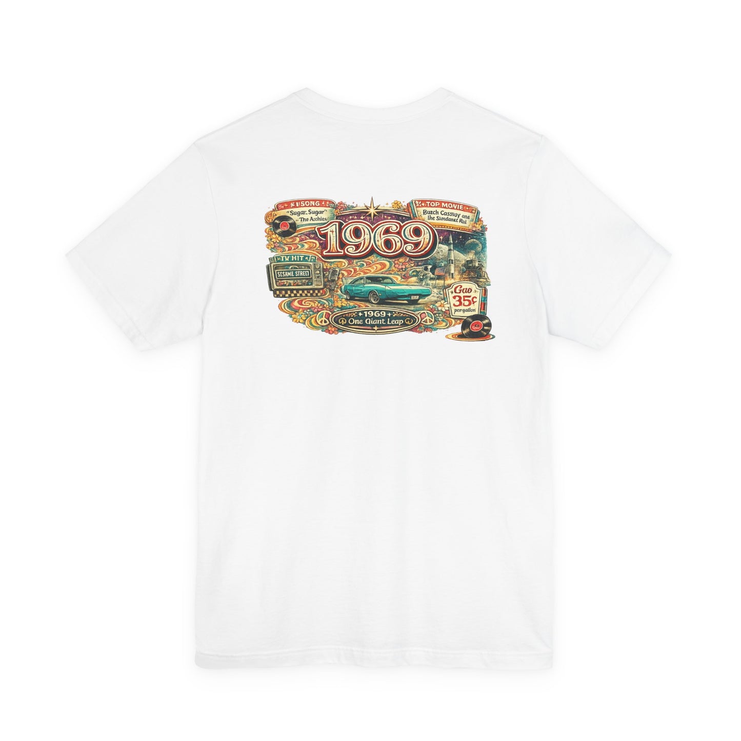 1969 Charger T-Shirt | Vintage Born in 1969 Gift | 57th Birthday Retro Tee for Men & Women