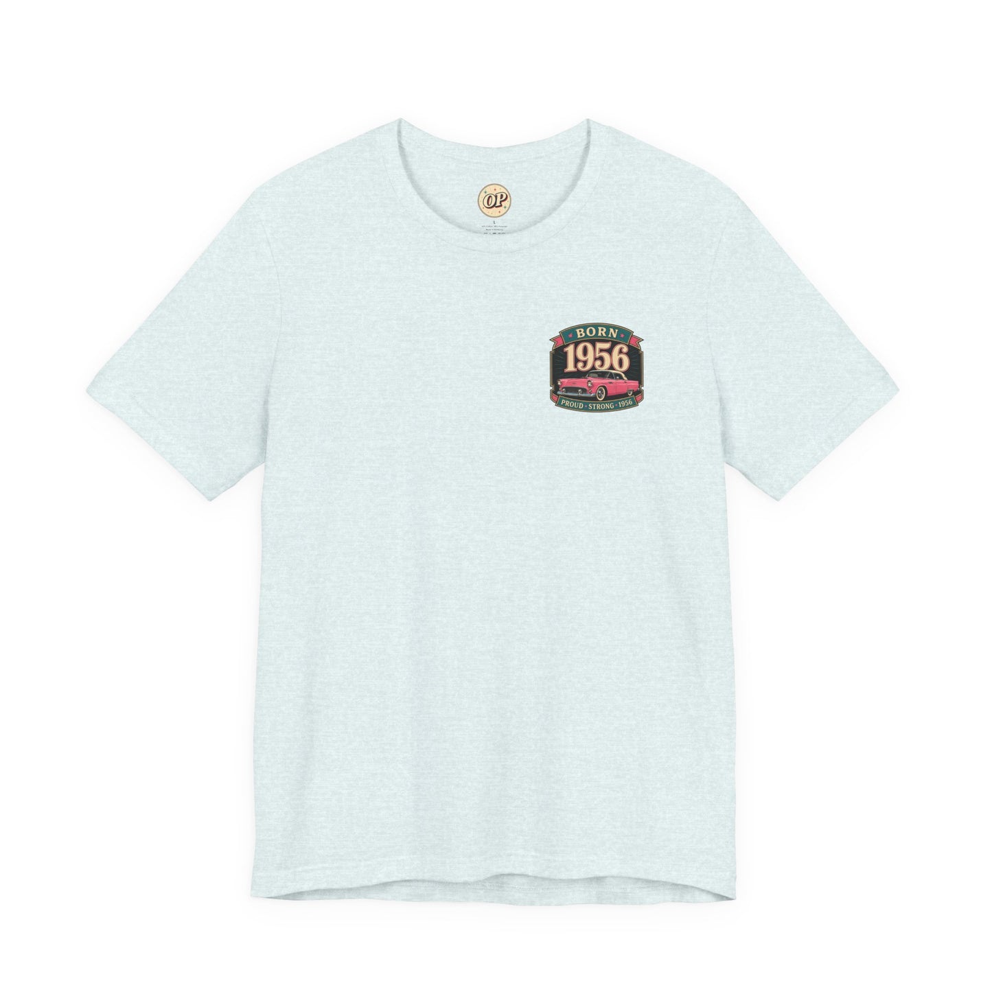 1956 Thunderbird T-Shirt | Vintage Born in 1956 Gift | 70th Birthday Retro Tee for Men & Women