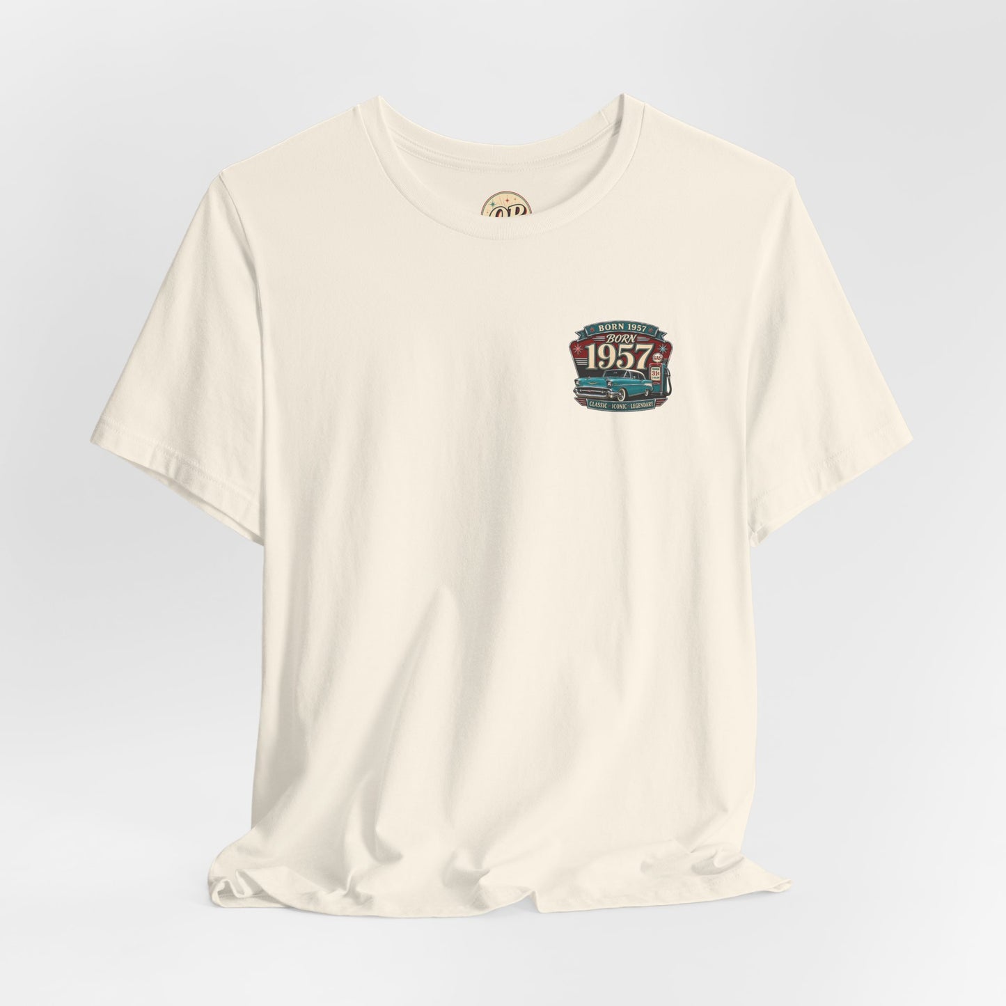 1957 Chevrolet Bel Air T-Shirt | Vintage Born in 1957 Gift | 69th Birthday Retro Tee for Men & Women