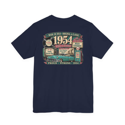 1954 Oldsmobile 88 T-Shirt | Vintage Born in 1954 Gift | 72nd Birthday Retro Tee for Men & Women