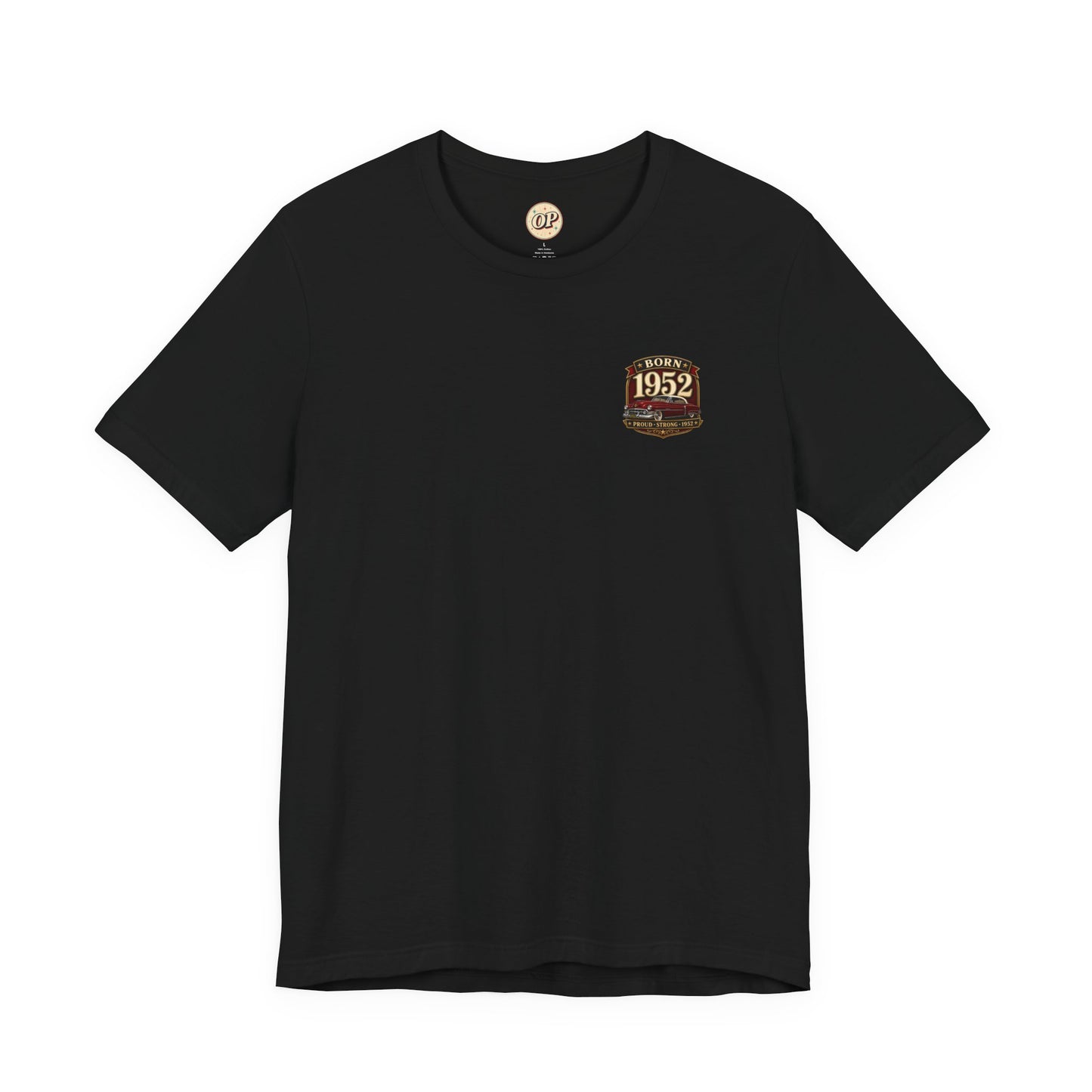 1952 Cadillac T-Shirt | Vintage Born in 1952 Gift | 74th Birthday Retro Tee for Men & Women