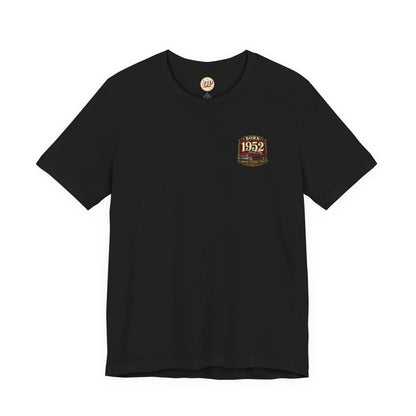 1952 Cadillac T-Shirt | Vintage Born in 1952 Gift | 74th Birthday Retro Tee for Men & Women