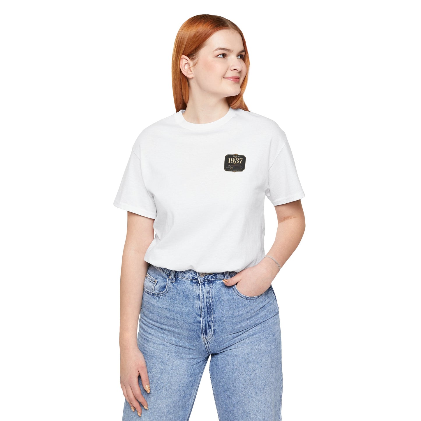 1937 Delahaye 135 Coupe T-Shirt | Vintage Born in 1937 Gift | 89th Birthday Retro Tee for Men & Women