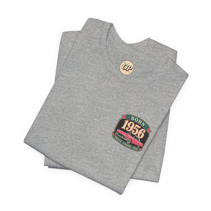 1956 Thunderbird T-Shirt | Vintage Born in 1956 Gift | 70th Birthday Retro Tee for Men & Women