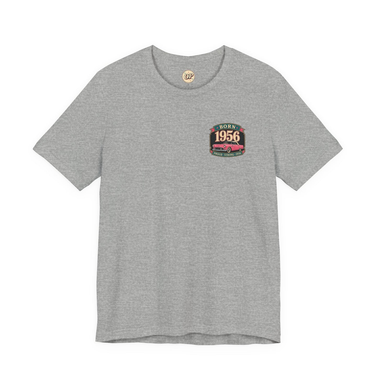 1956 Thunderbird T-Shirt | Vintage Born in 1956 Gift | 70th Birthday Retro Tee for Men & Women