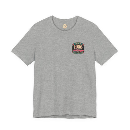1956 Thunderbird T-Shirt | Vintage Born in 1956 Gift | 70th Birthday Retro Tee for Men & Women