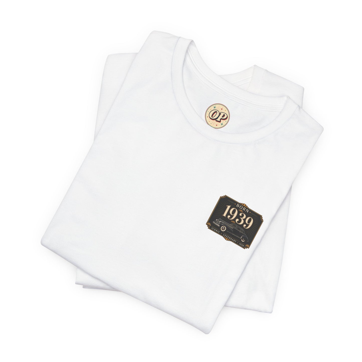 1939 Cadillac Series 62 T-Shirt | Vintage Born in 1939 Gift | 87th Birthday Retro Tee for Men & Women