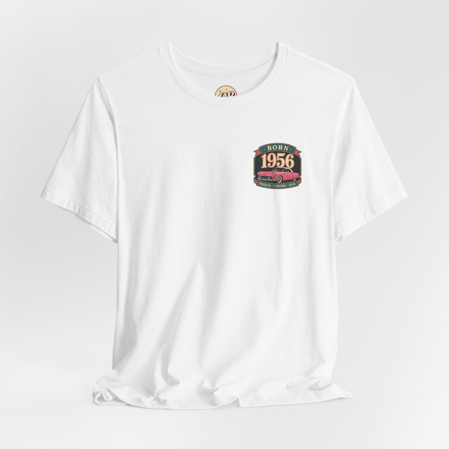 1956 Thunderbird T-Shirt | Vintage Born in 1956 Gift | 70th Birthday Retro Tee for Men & Women