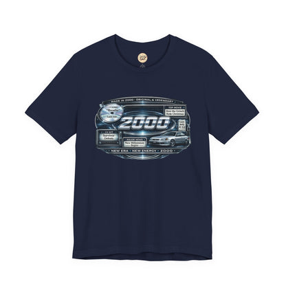 2000 Y2K Classic Car T-Shirt | Born in 2000 Birthday Gift | 26th Birthday Tee for Men & Women