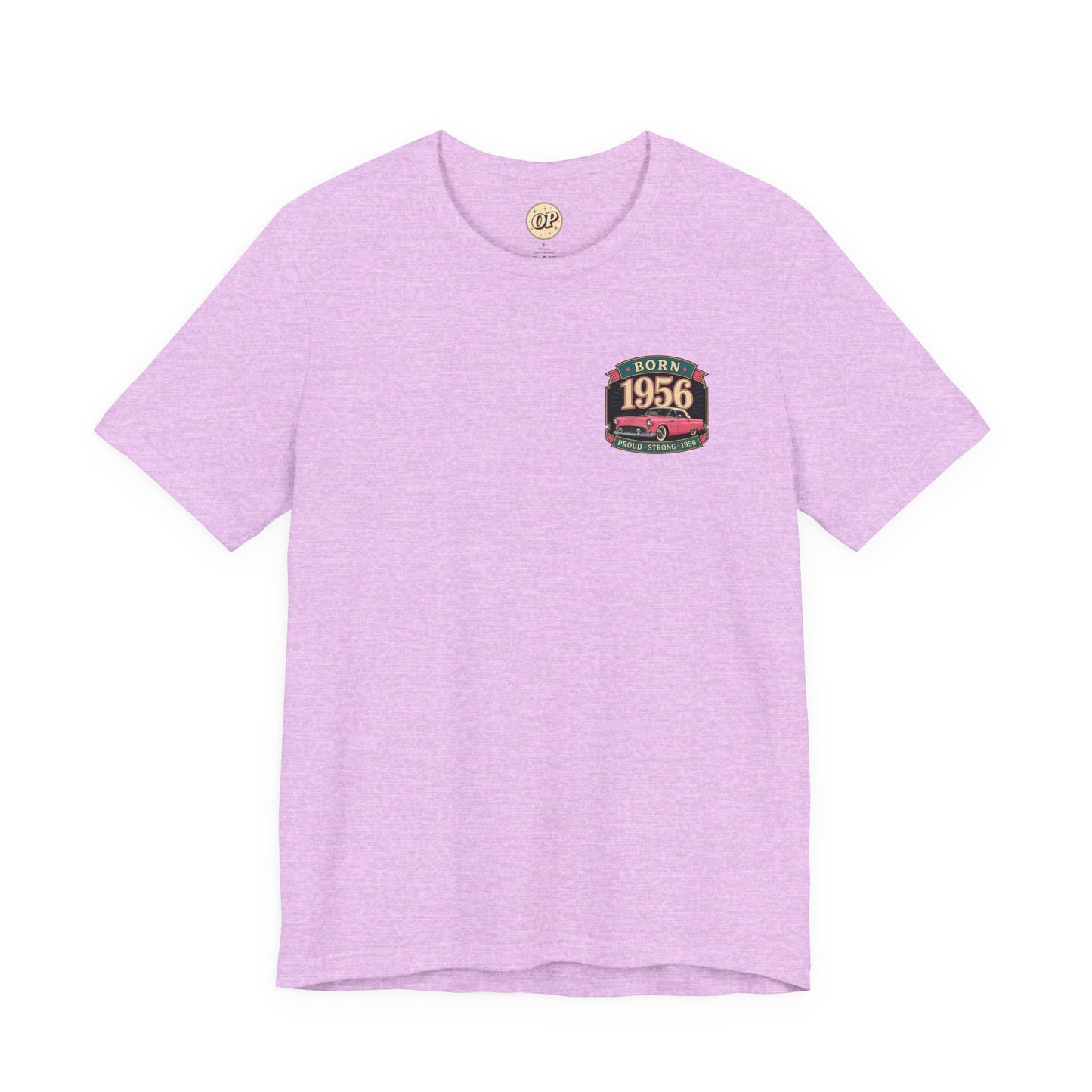 1956 Thunderbird T-Shirt | Vintage Born in 1956 Gift | 70th Birthday Retro Tee for Men & Women