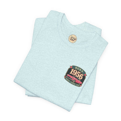 1956 Thunderbird T-Shirt | Vintage Born in 1956 Gift | 70th Birthday Retro Tee for Men & Women