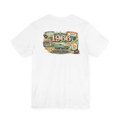 1966 Chevelle T-Shirt | Vintage Born in 1966 Gift | 60th Birthday Retro Tee for Men & Women