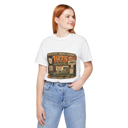 1975 Mustang II T-Shirt | Born in 1975 Birthday Gift | 51st Birthday Tee for Men & Women