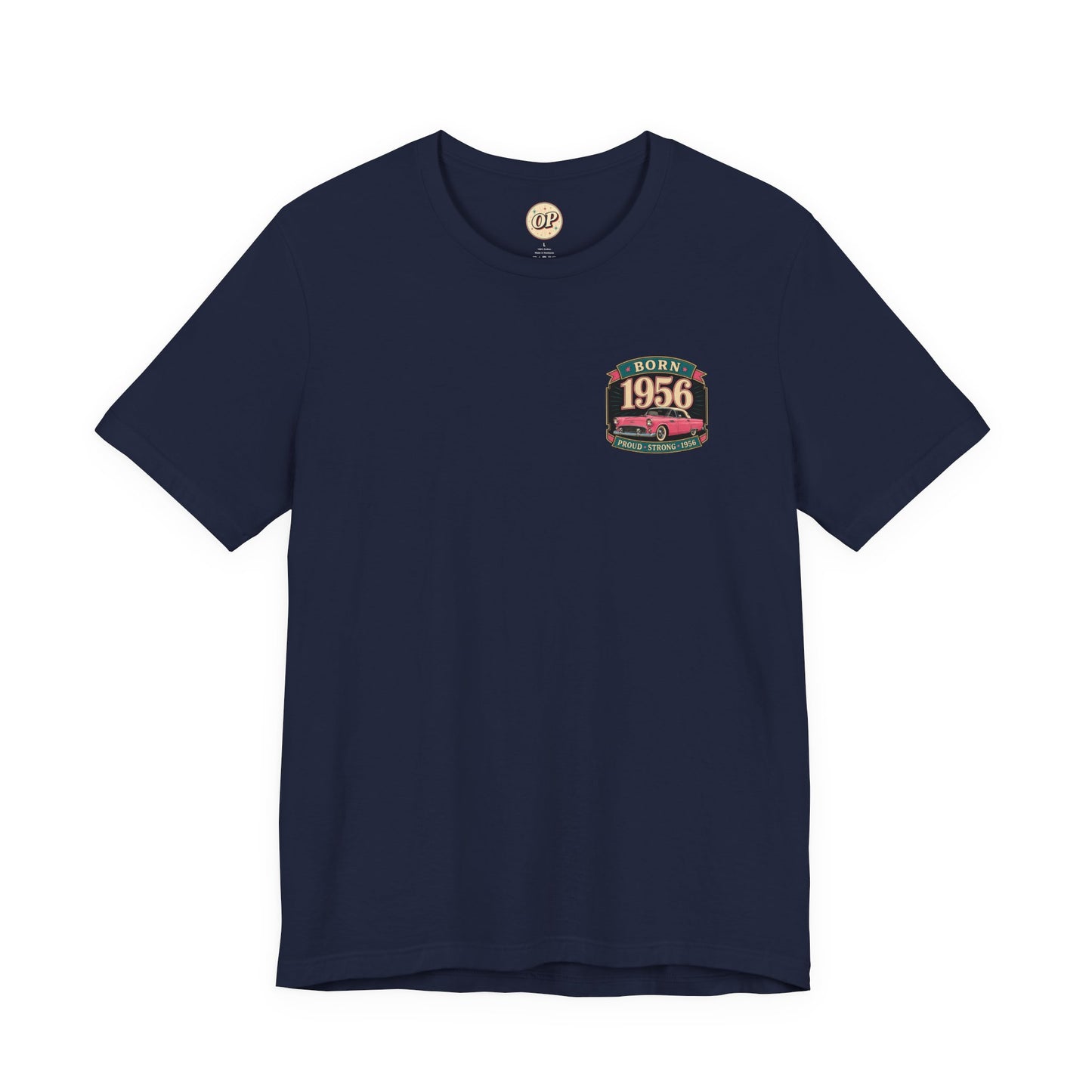 1956 Thunderbird T-Shirt | Vintage Born in 1956 Gift | 70th Birthday Retro Tee for Men & Women