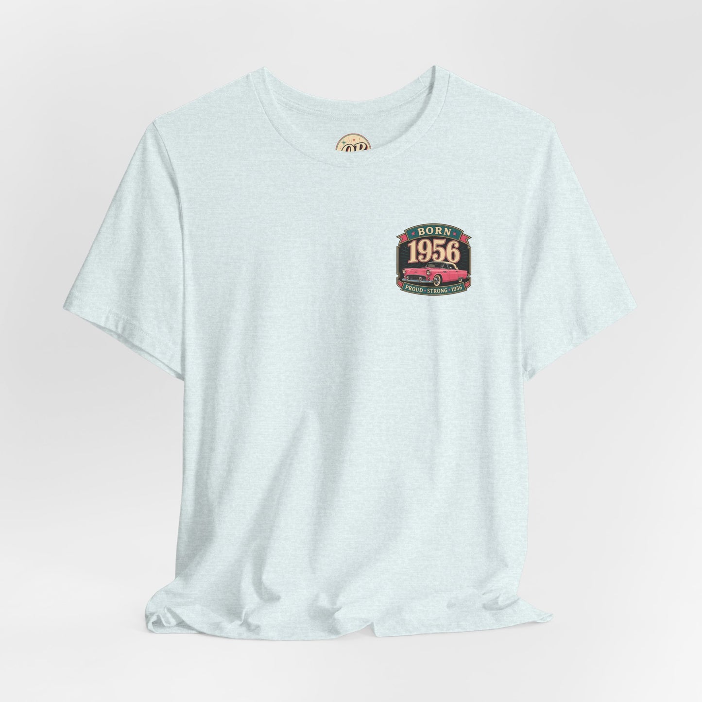 1956 Thunderbird T-Shirt | Vintage Born in 1956 Gift | 70th Birthday Retro Tee for Men & Women