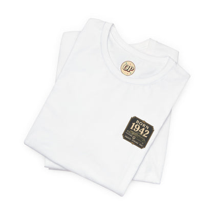 1942 Super Deluxe T-Shirt | Vintage Born in 1942 Gift | 84th Birthday Retro Tee for Men & Women
