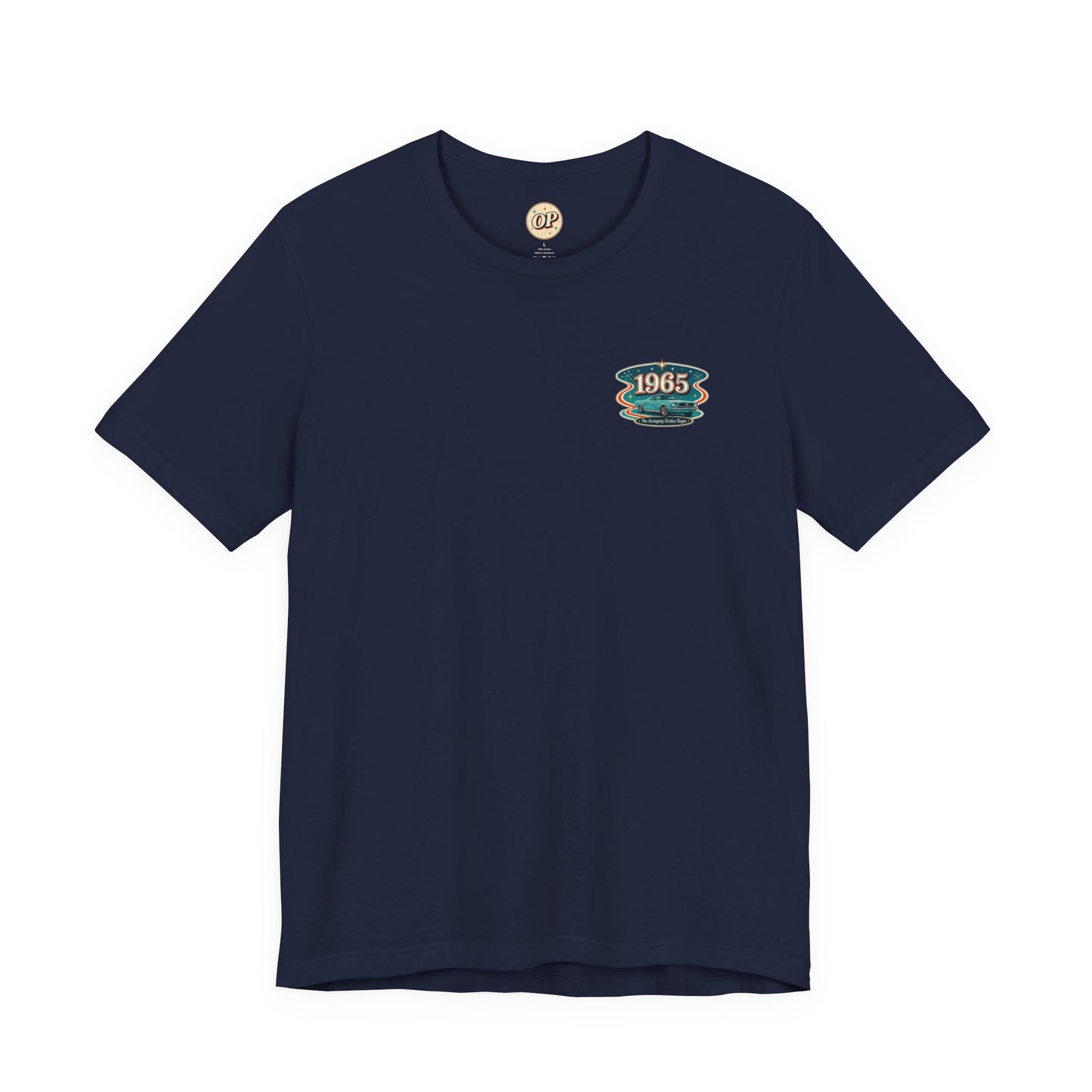 1965 Mustang Fastback T-Shirt | Vintage Born in 1965 Gift | 61st Birthday Retro Tee for Men & Women