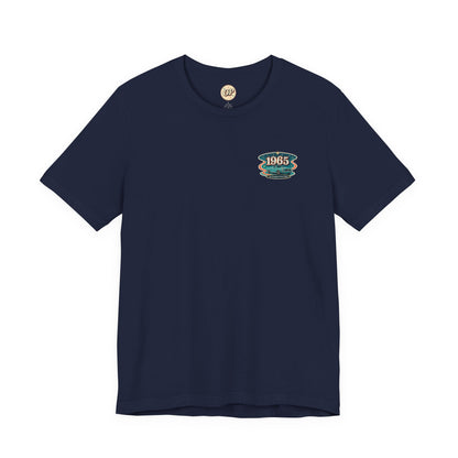 1965 Mustang Fastback T-Shirt | Vintage Born in 1965 Gift | 61st Birthday Retro Tee for Men & Women