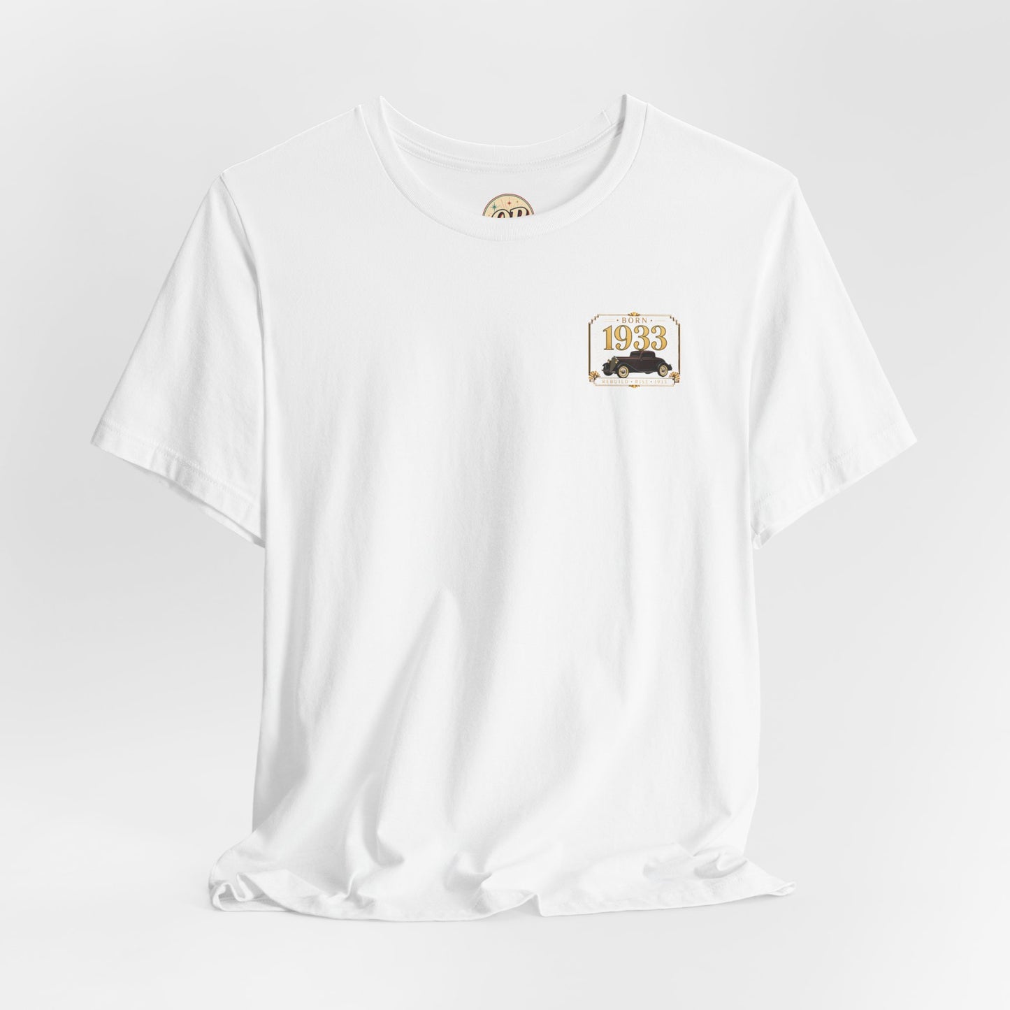 1933 Classic Truck T-Shirt | Vintage Born in 1933 Gift | 93rd Birthday Retro Tee for Men & Women