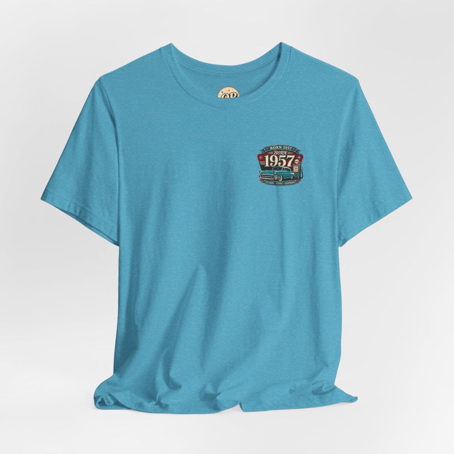 1957 Chevrolet Bel Air T-Shirt | Vintage Born in 1957 Gift | 69th Birthday Retro Tee for Men & Women