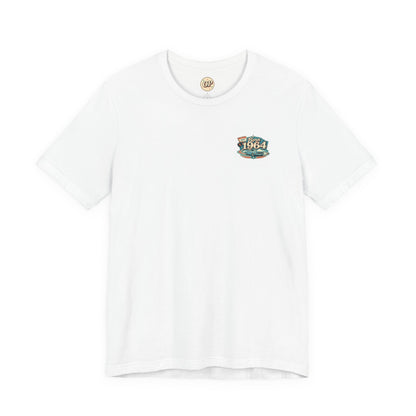 1964 Mustang T-Shirt | Vintage Born in 1964 Gift | 62nd Birthday Retro Tee for Men & Women
