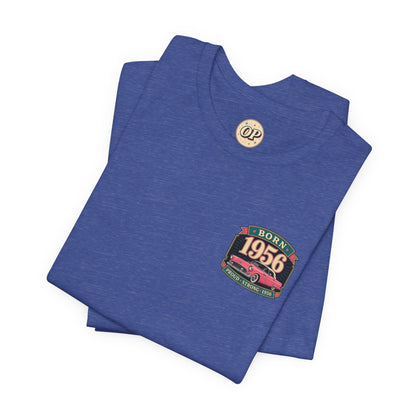 1956 Thunderbird T-Shirt | Vintage Born in 1956 Gift | 70th Birthday Retro Tee for Men & Women