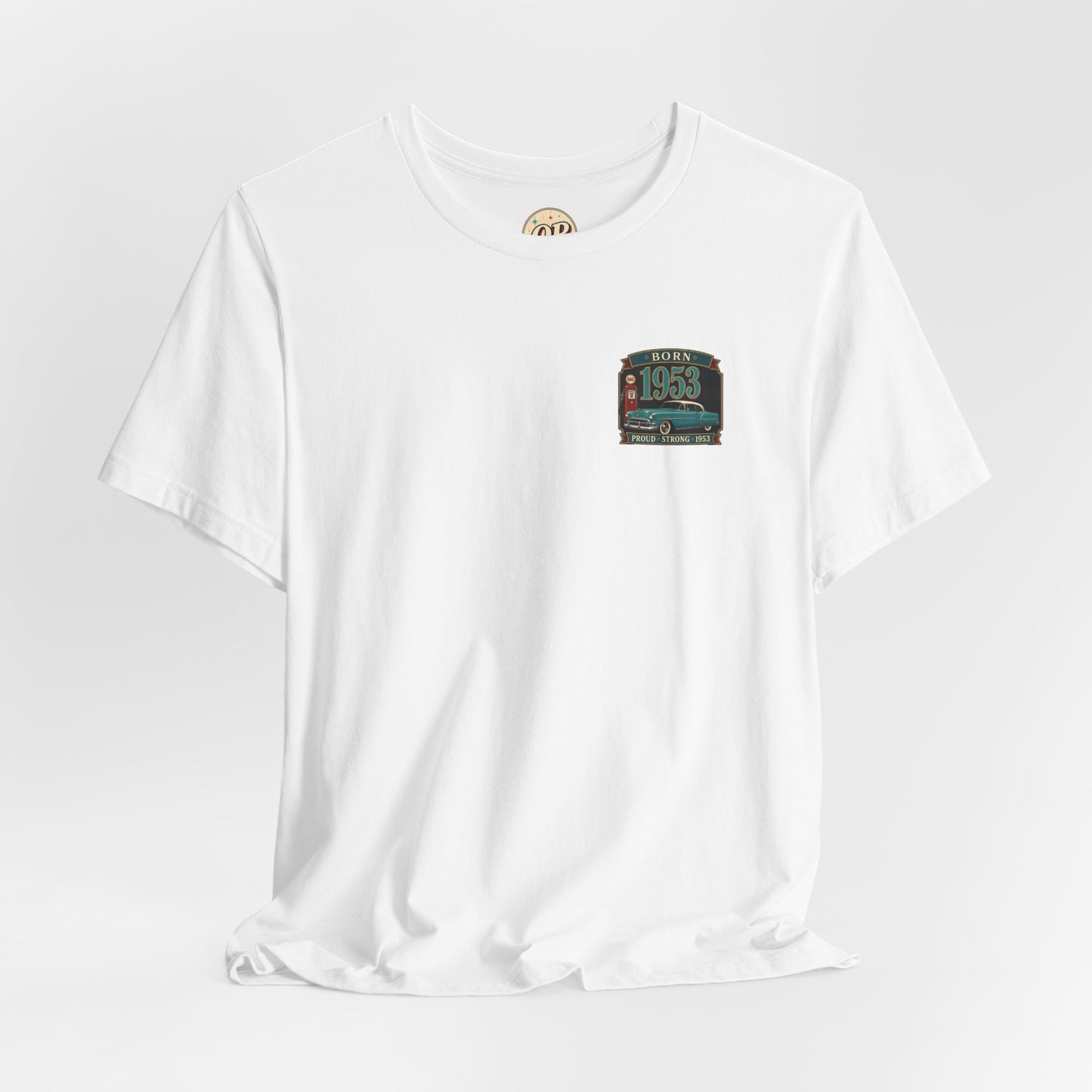 1953 Chevrolet T-Shirt | Vintage Born in 1953 Gift | 73rd Birthday Retro Tee for Men & Women