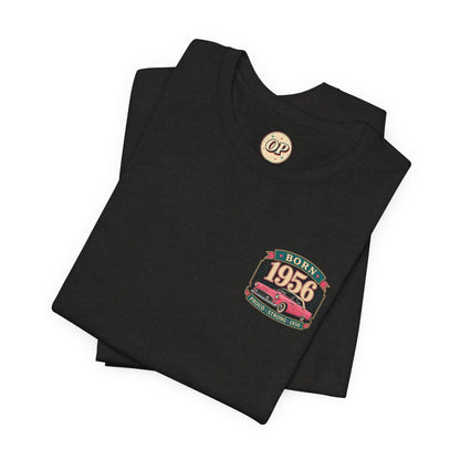 1956 Thunderbird T-Shirt | Vintage Born in 1956 Gift | 70th Birthday Retro Tee for Men & Women