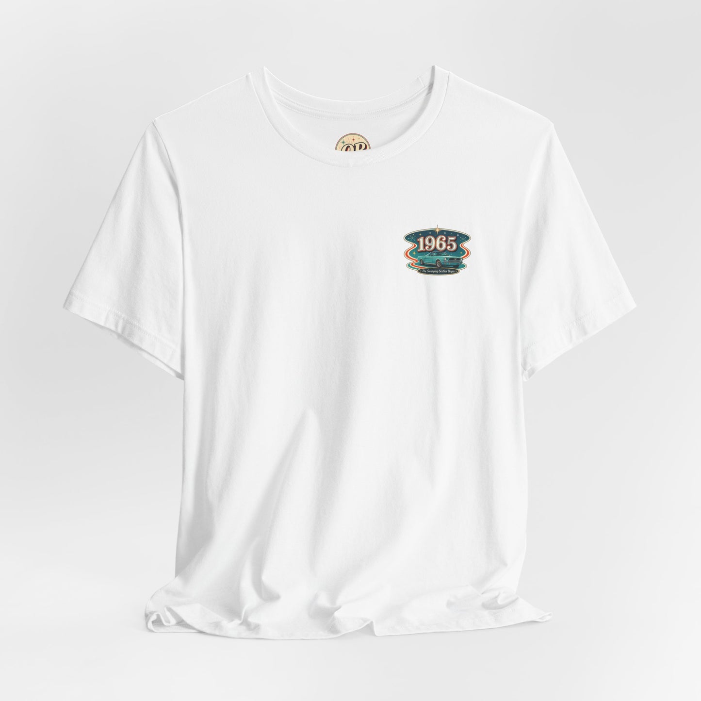 1965 Mustang Fastback T-Shirt | Vintage Born in 1965 Gift | 61st Birthday Retro Tee for Men & Women