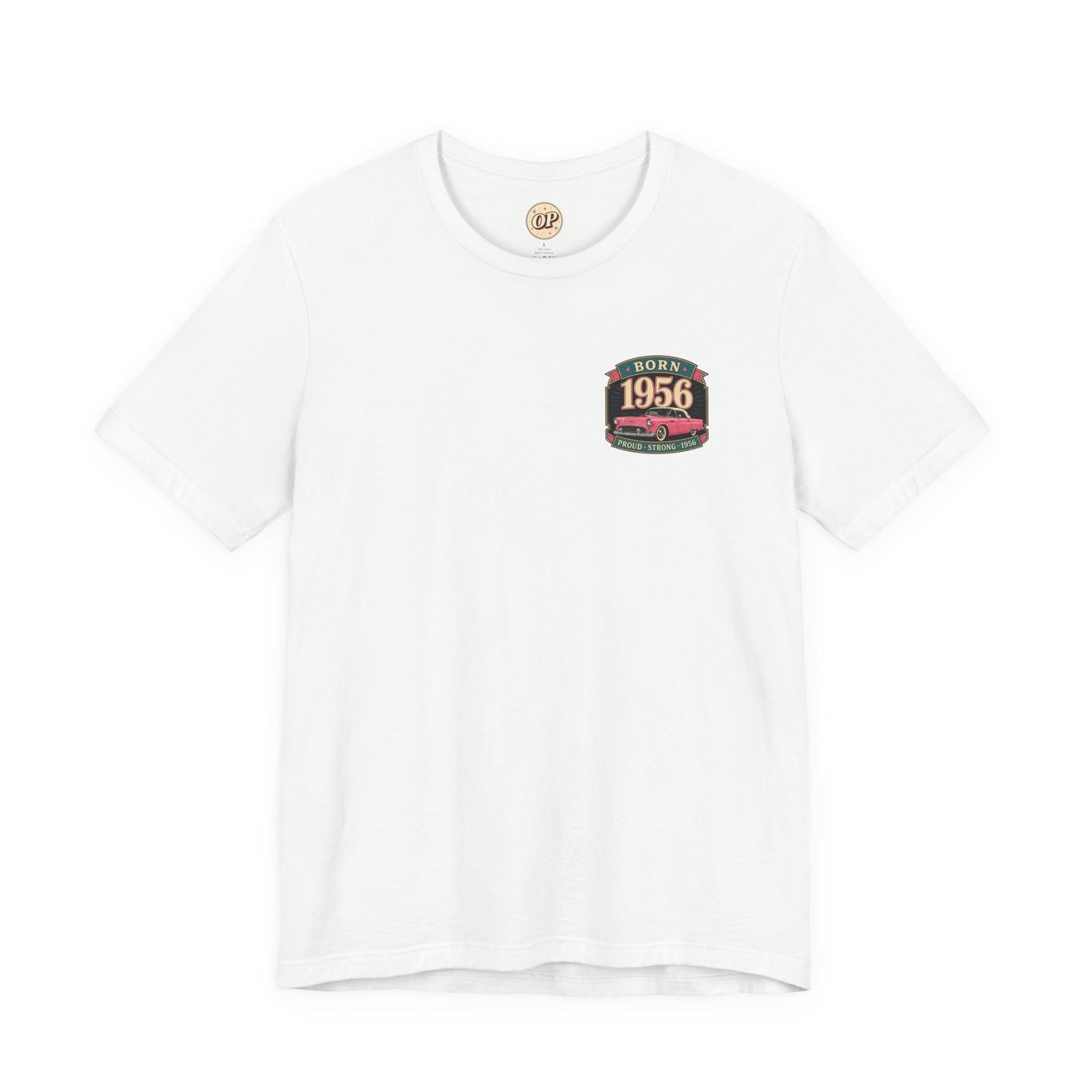 1956 Thunderbird T-Shirt | Vintage Born in 1956 Gift | 70th Birthday Retro Tee for Men & Women