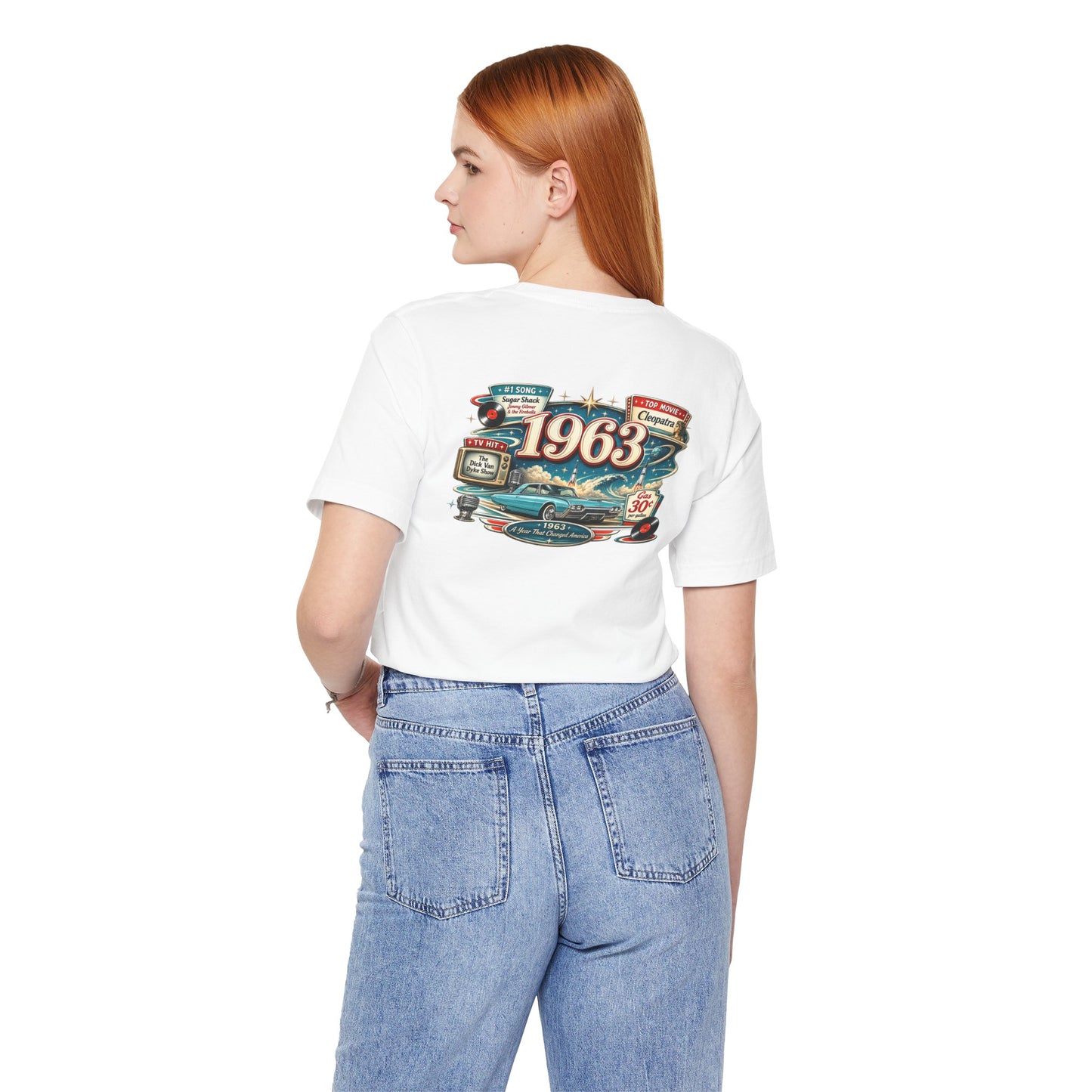 1963 Thunderbird T-Shirt | Vintage Born in 1963 Gift | 63rd Birthday Retro Tee for Men & Women