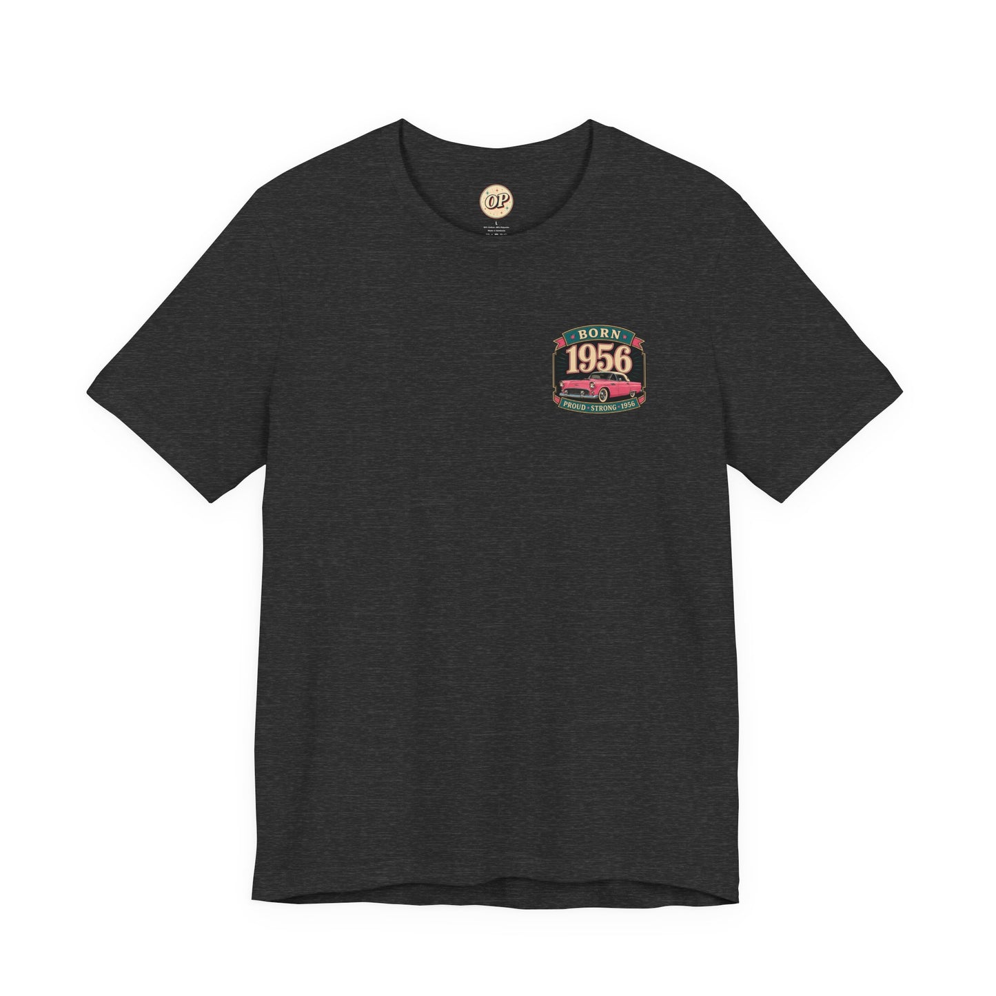 1956 Thunderbird T-Shirt | Vintage Born in 1956 Gift | 70th Birthday Retro Tee for Men & Women