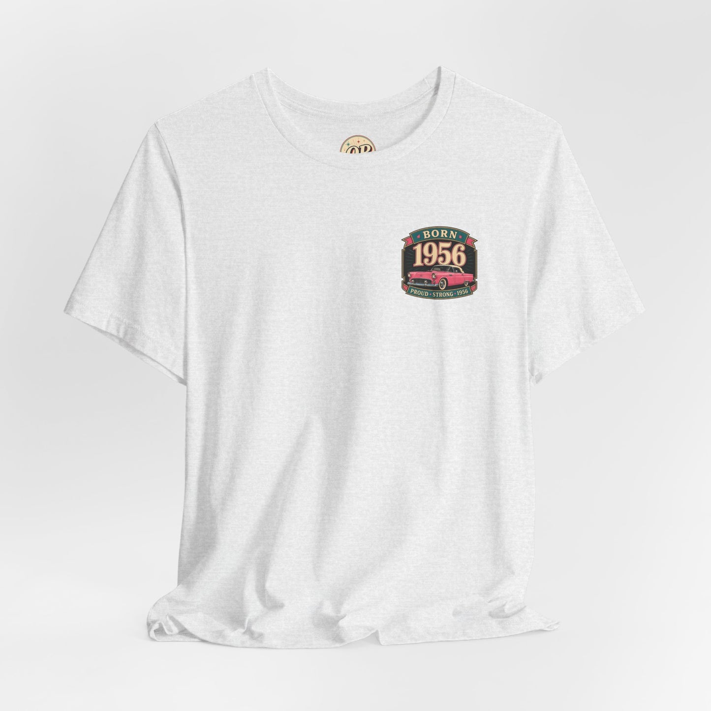 1956 Thunderbird T-Shirt | Vintage Born in 1956 Gift | 70th Birthday Retro Tee for Men & Women