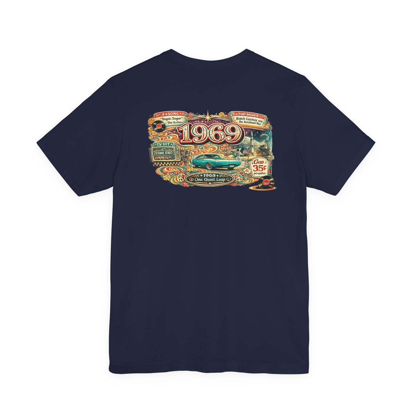 1969 Charger T-Shirt | Vintage Born in 1969 Gift | 57th Birthday Retro Tee for Men & Women