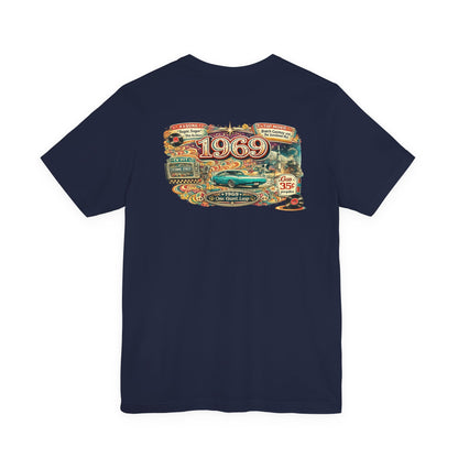 1969 Charger T-Shirt | Vintage Born in 1969 Gift | 57th Birthday Retro Tee for Men & Women