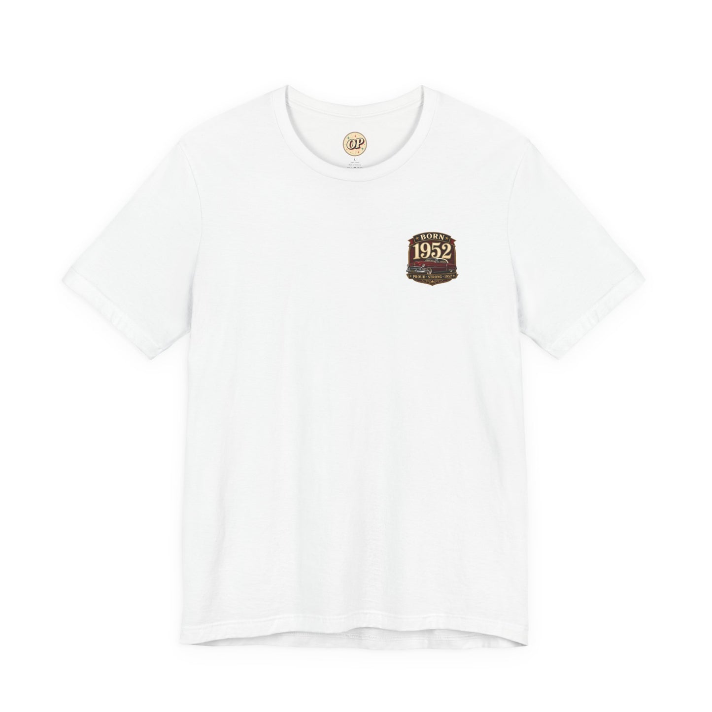 1952 Cadillac T-Shirt | Vintage Born in 1952 Gift | 74th Birthday Retro Tee for Men & Women