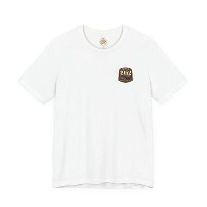 1952 Cadillac T-Shirt | Vintage Born in 1952 Gift | 74th Birthday Retro Tee for Men & Women