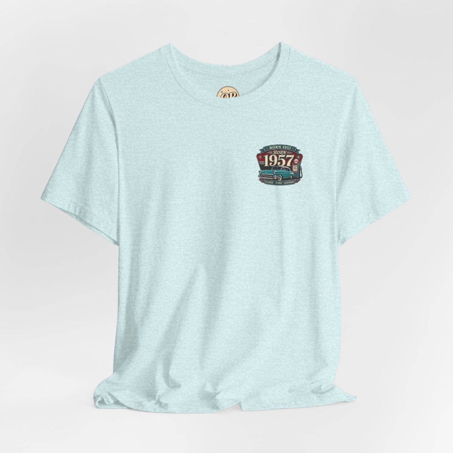 1957 Chevrolet Bel Air T-Shirt | Vintage Born in 1957 Gift | 69th Birthday Retro Tee for Men & Women