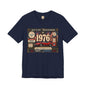 1976 Bicentennial American Original T-Shirt | Born in 1976 50th Birthday Gift | Patriotic Classic Car Tee for Men & Women