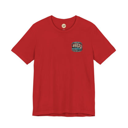 1957 Chevrolet Bel Air T-Shirt | Vintage Born in 1957 Gift | 69th Birthday Retro Tee for Men & Women