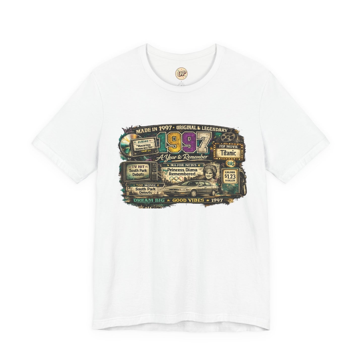 1997 Classic Car T-Shirt | Born in 1997 Birthday Gift | 29th Birthday Tee for Men & Women