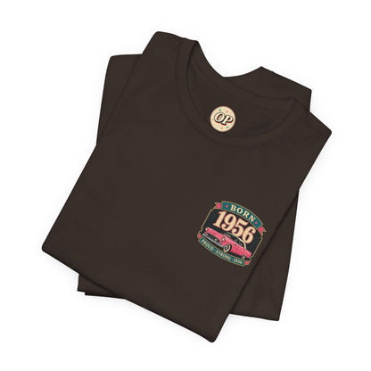 1956 Thunderbird T-Shirt | Vintage Born in 1956 Gift | 70th Birthday Retro Tee for Men & Women