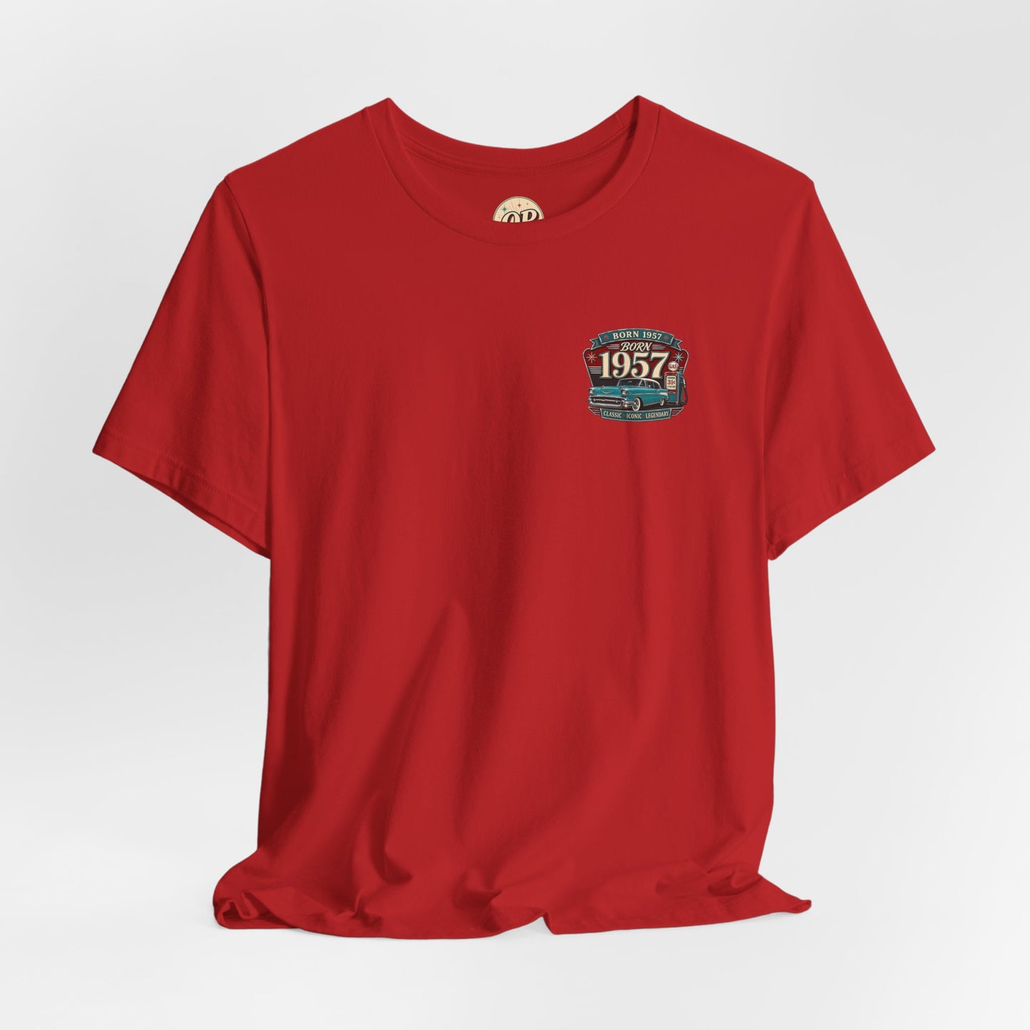 1957 Chevrolet Bel Air T-Shirt | Vintage Born in 1957 Gift | 69th Birthday Retro Tee for Men & Women