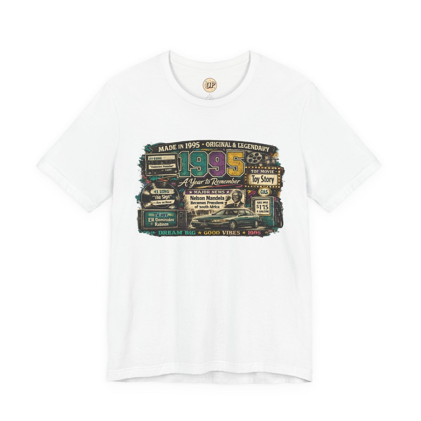 1995 Classic Car T-Shirt | Born in 1995 Birthday Gift | 31st Birthday Tee for Men & Women