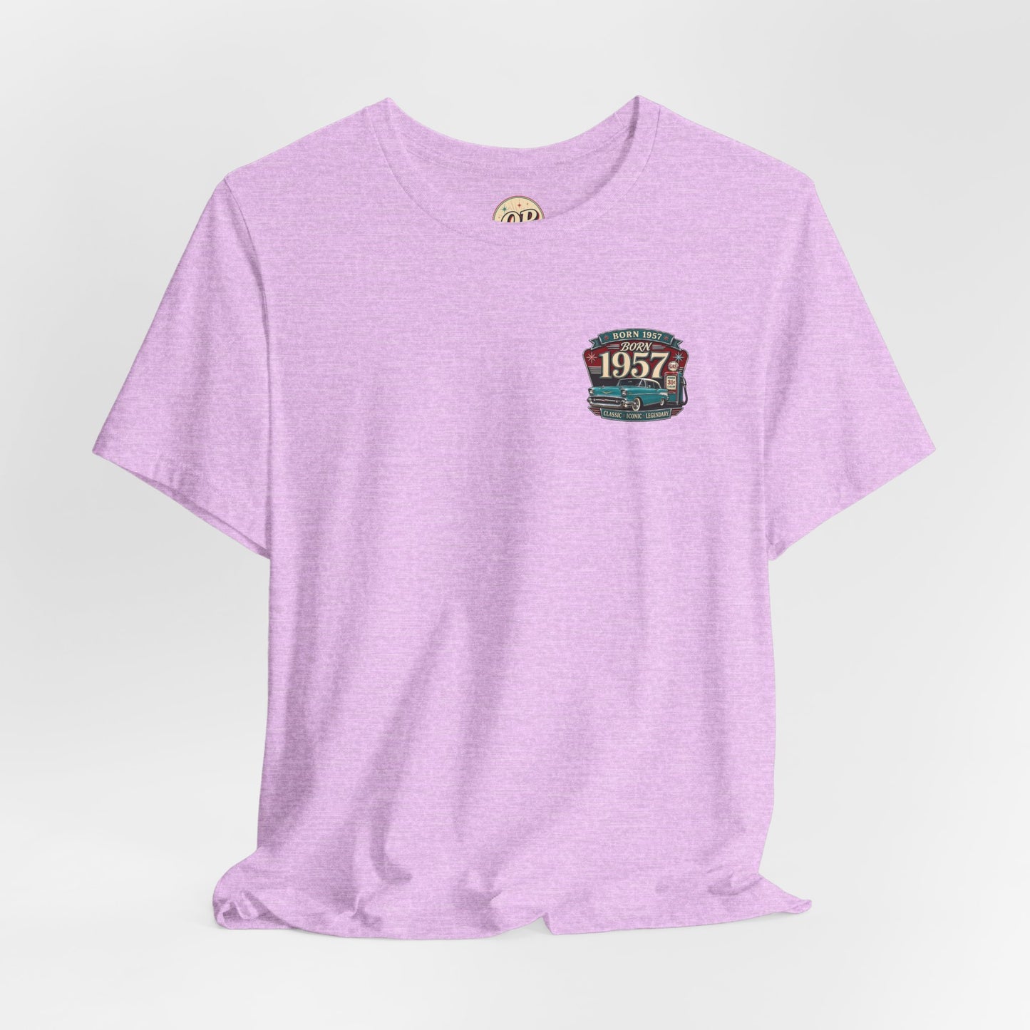 1957 Chevrolet Bel Air T-Shirt | Vintage Born in 1957 Gift | 69th Birthday Retro Tee for Men & Women