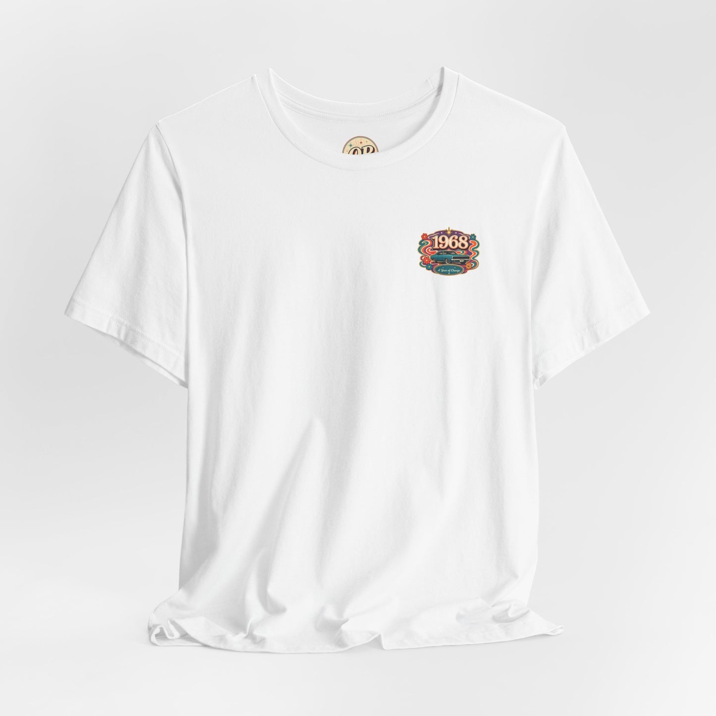 1968 Charger T-Shirt | Vintage Born in 1968 Gift | 58th Birthday Retro Tee for Men & Women