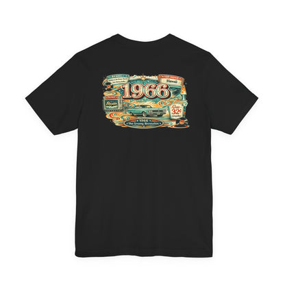 1966 Chevelle T-Shirt | Vintage Born in 1966 Gift | 60th Birthday Retro Tee for Men & Women