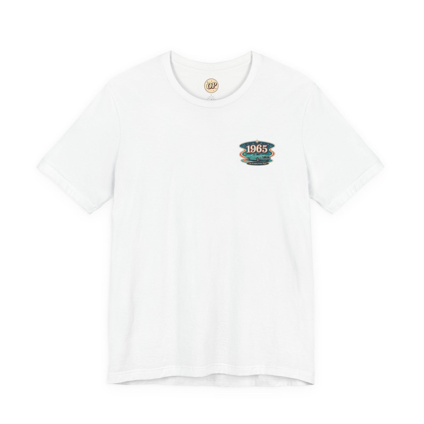 1965 Mustang Fastback T-Shirt | Vintage Born in 1965 Gift | 61st Birthday Retro Tee for Men & Women