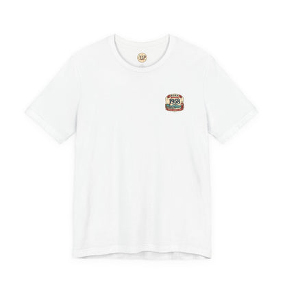 1958 Chevrolet Impala T-Shirt | Vintage Born in 1958 Gift | 68th Birthday Retro Tee for Men & Women